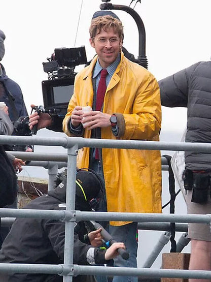 Project Hail Mary 2026 Ryan Gosling Yellow Leather Coat