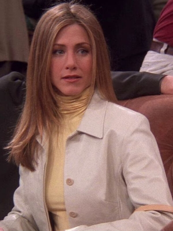  Rachel Green Friends Jennifer Aniston White Jacket