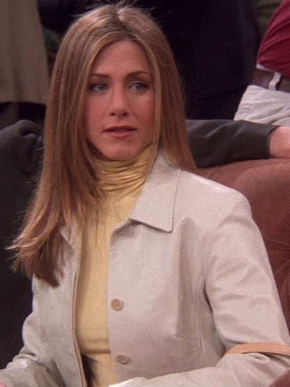  Rachel Green Friends Jennifer Aniston White Jacket