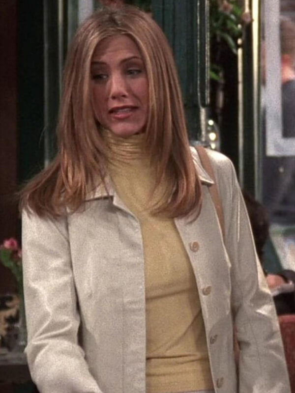  Rachel Green Friends Jennifer Aniston White Jacket