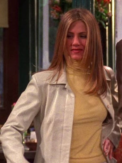  Rachel Green Friends Jennifer Aniston White Jacket