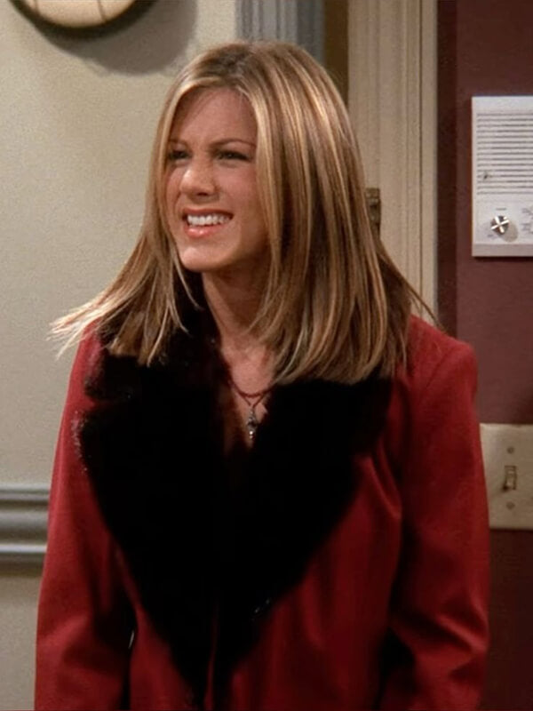 Rachel Green Friends S08 Jennifer Aniston Wool Coat