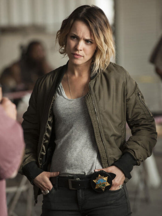 Rachel McAdams True Detective 2014 Bomber Jacket