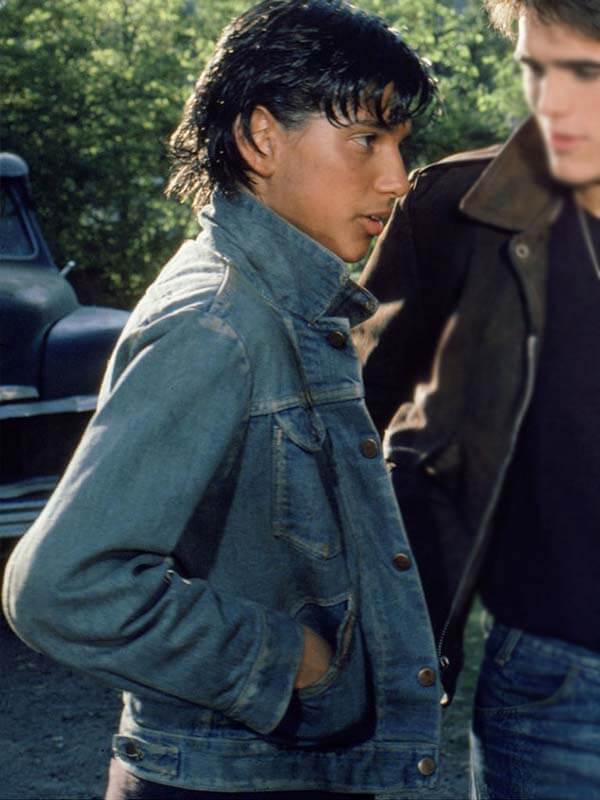 Ralph Macchio The Outsiders 1983 Blue Denim Jacket