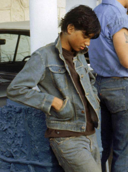 Ralph Macchio The Outsiders 1983 Blue Denim Jacket
