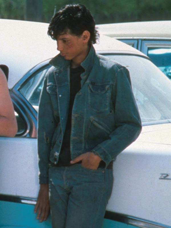 Ralph Macchio The Outsiders 1983 Blue Denim Jacket