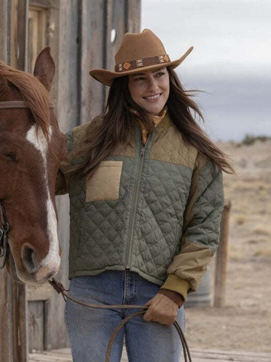 Ransom Canyon S01 Quinn O'Grady Quilted Jacket