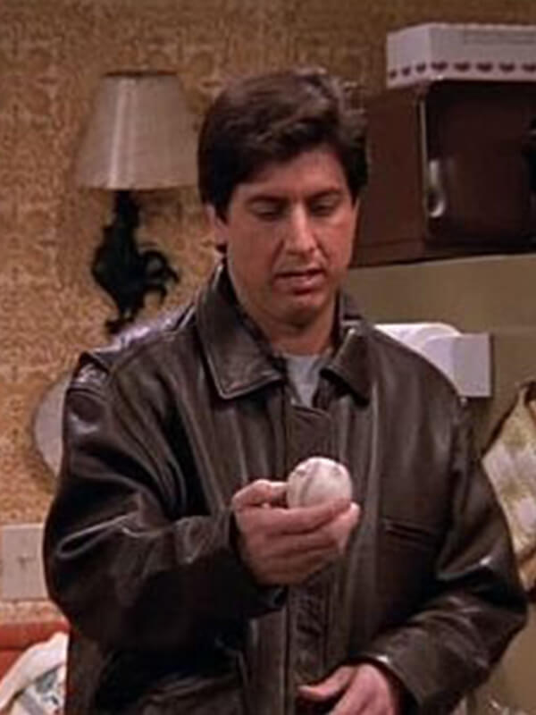 Ray Romano Everybody Loves Raymond Brown Leather Jacket
