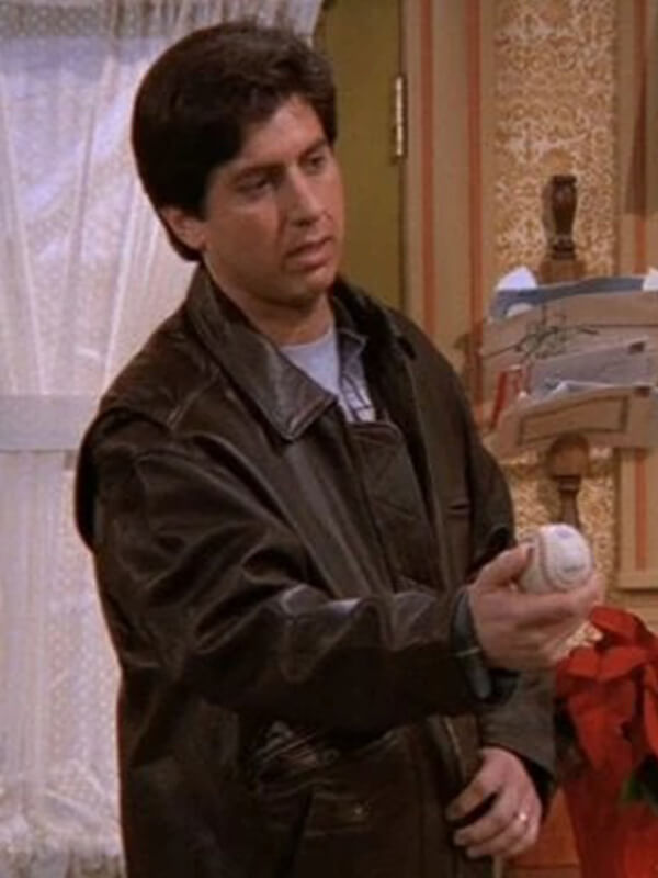 Ray Romano Everybody Loves Raymond Brown Leather Jacket