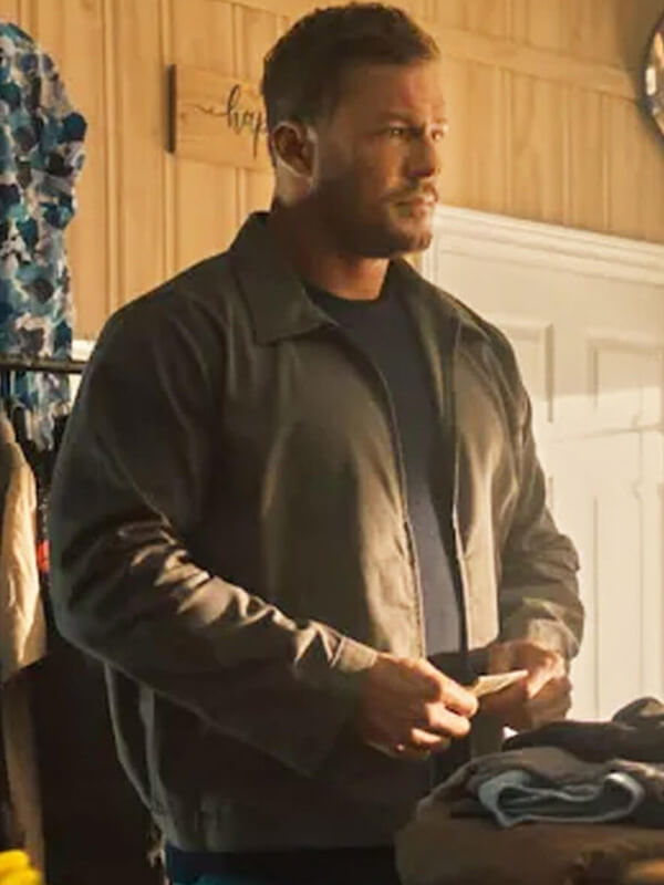 Reacher S02 Jack Reacher Gray Cotton Jacket