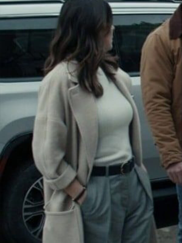 Reacher S02 Karla Dixon Wool Trench Coat