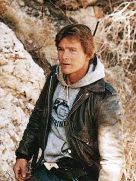 Red Dawn 1984 Patrick Swayze Leather Jacket