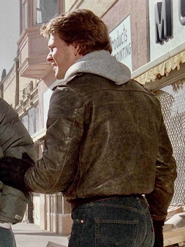Red Dawn 1984 Patrick Swayze Leather Jacket