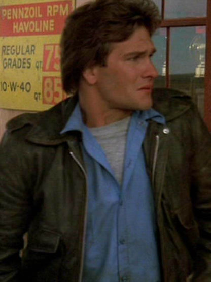 Red Dawn 1984 Patrick Swayze Leather Jacket