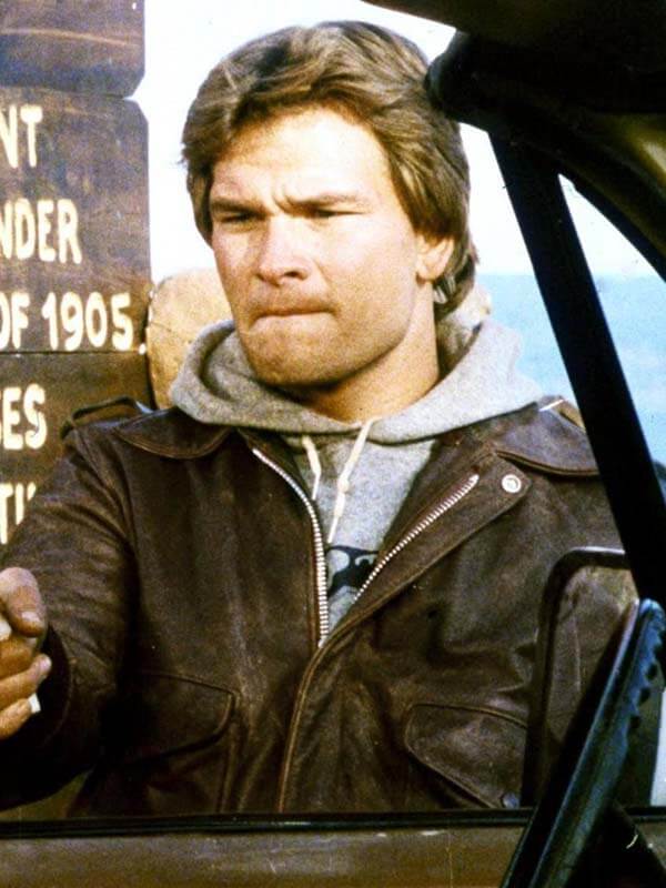 Red Dawn 1984 Patrick Swayze Leather Jacket