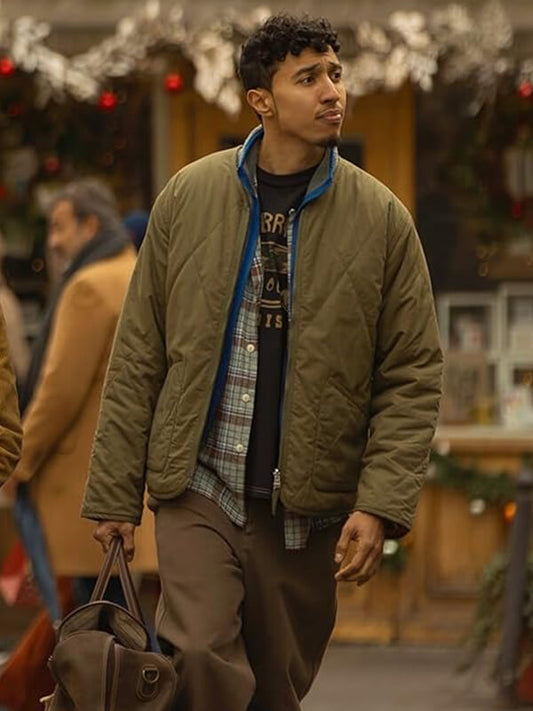 Reda Elazouar The Family Plan 2 Green Jacket