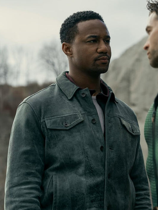 Reggie Franklin The Boys S05 Suede Leather Jacket