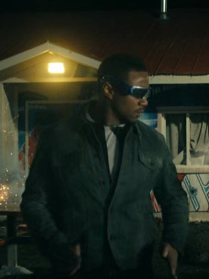 Reggie Franklin The Boys S05 Suede Leather Jacket