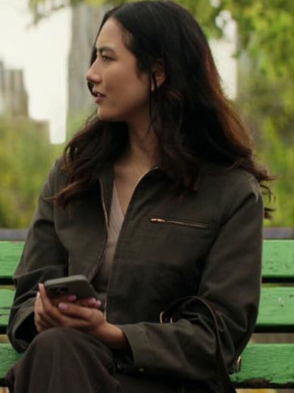 Renee Birdwhistle Neagley S01 Green Cotton Jacket