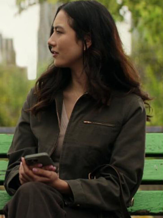 Renee Birdwhistle Neagley S01 Green Cotton Jacket