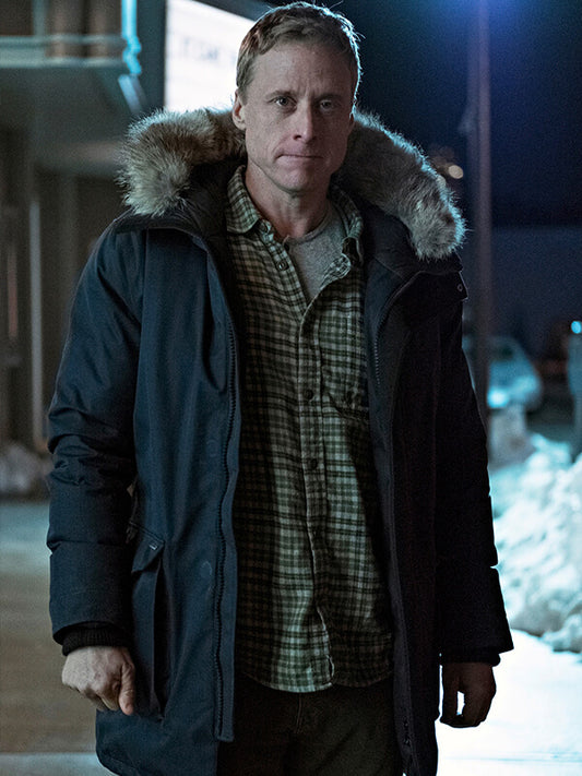 Resident Alien S01 Alan Tudyk Blue Parka Jacket