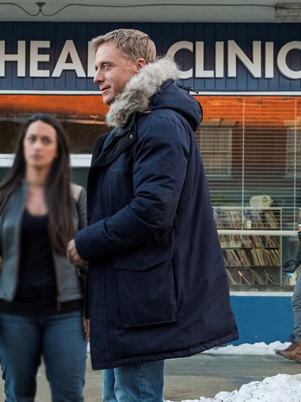 Resident Alien S01 Alan Tudyk Blue Parka Jacket