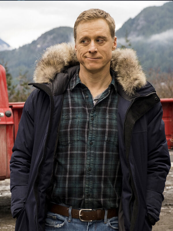 Resident Alien S01 Alan Tudyk Blue Parka Jacket