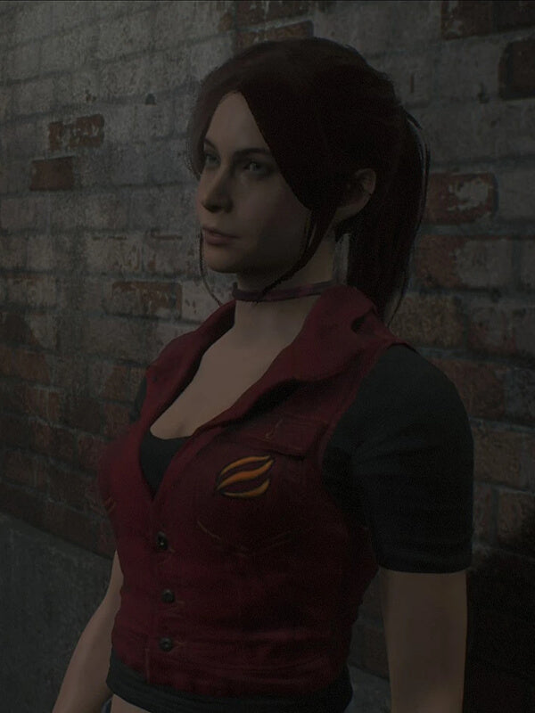 Resident Evil Code Veronica Claire Redfield Red Vest
