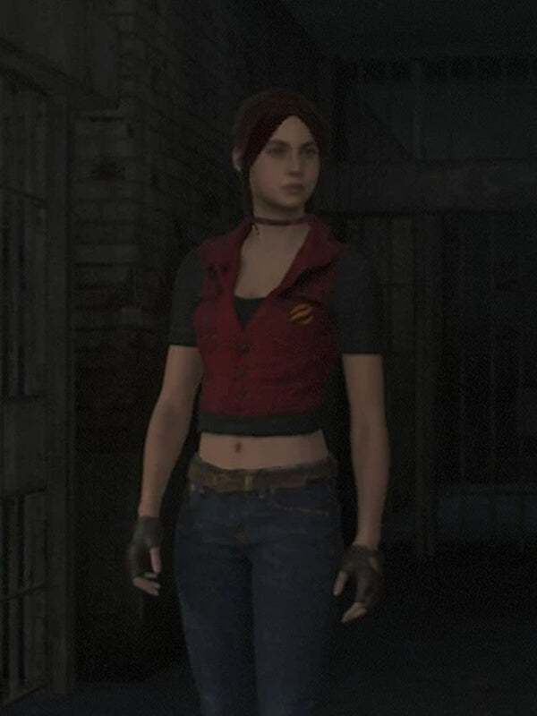 Resident Evil Code Veronica Claire Redfield Red Vest