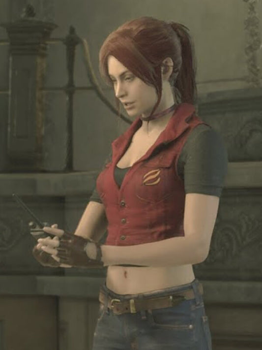 Resident Evil Code Veronica Claire Redfield Red Vest