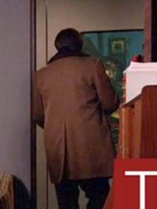 Rich Sommer Mad Men Harry Crane Wool Shearling Coat