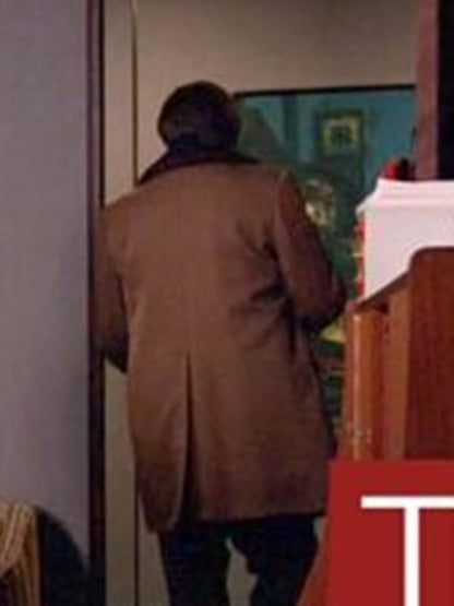 Rich Sommer Mad Men Harry Crane Wool Shearling Coat
