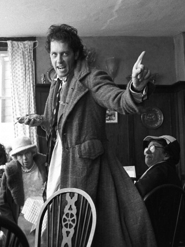 Richard E. Grant Withnail & I Gray Wool Coat