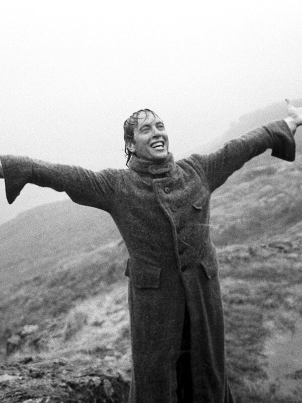 Richard E. Grant Withnail & I Gray Wool Coat