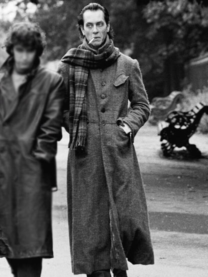 Richard E. Grant Withnail & I Gray Wool Coat