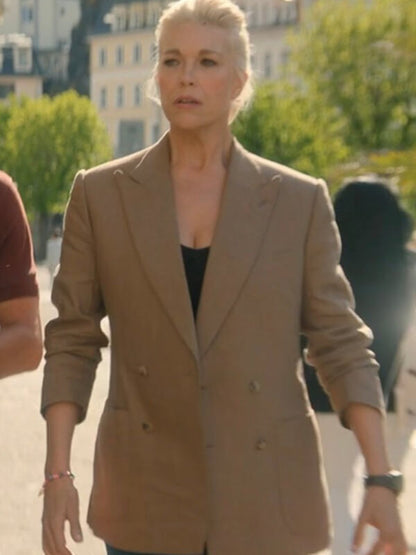 Ride or Die 2026 Hannah Waddingham Beige Blazer