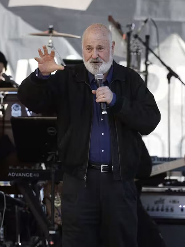 Rob Reiner Black Cotton Jacket
