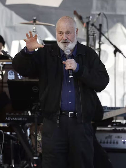 Rob Reiner Black Cotton Jacket