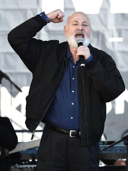 Rob Reiner Black Cotton Jacket