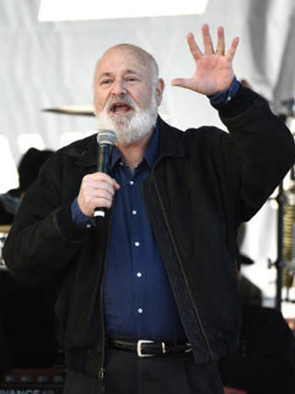 Rob Reiner Black Cotton Jacket