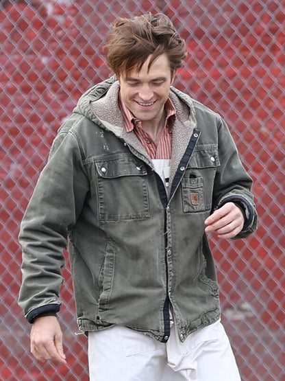 Robert Pattinson Here Comes the Flood 2026 Cotton Jacket