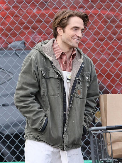 Robert Pattinson Here Comes the Flood 2026 Cotton Jacket