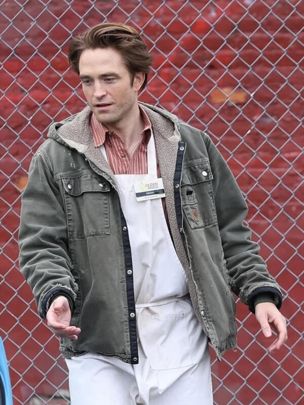 Robert Pattinson Here Comes the Flood 2026 Cotton Jacket