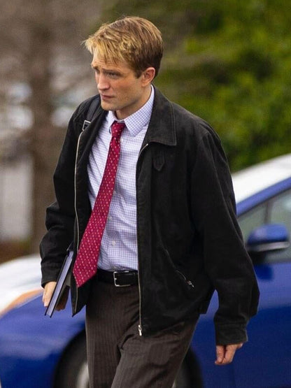  Robert Pattinson Primetime Black Cotton Jacket