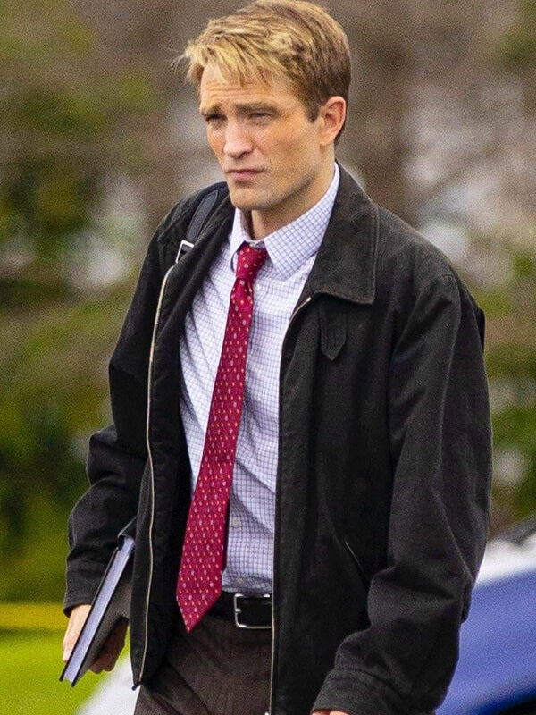  Robert Pattinson Primetime Black Cotton Jacket