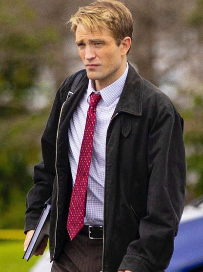  Robert Pattinson Primetime Black Cotton Jacket