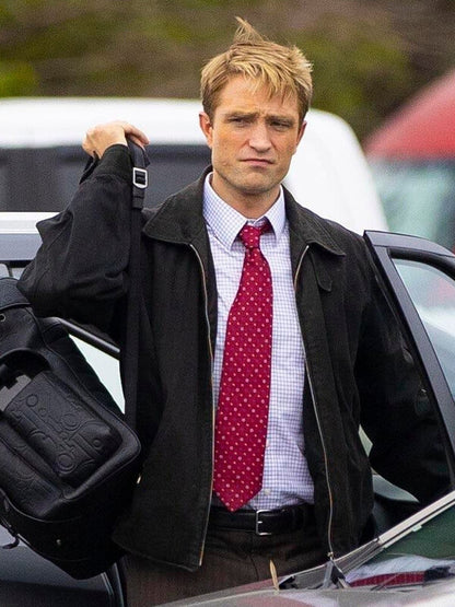  Robert Pattinson Primetime Black Cotton Jacket