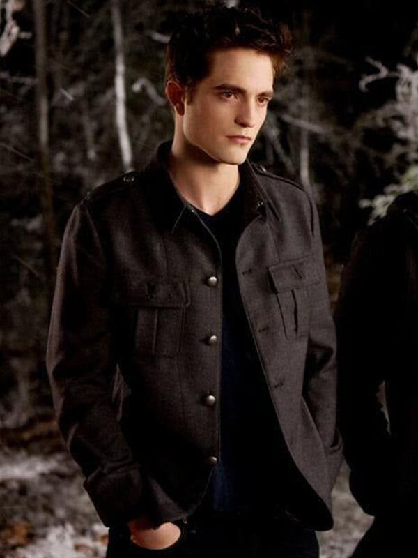 Robert Pattinson The Twilight Saga Breaking Dawn 2 Wool Jacket