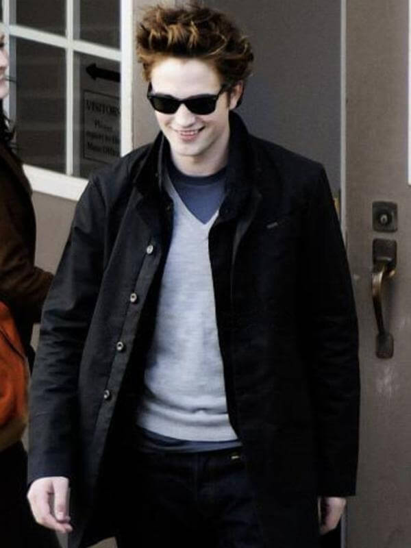 Robert Pattinson Twilight Black Cotton Jacket