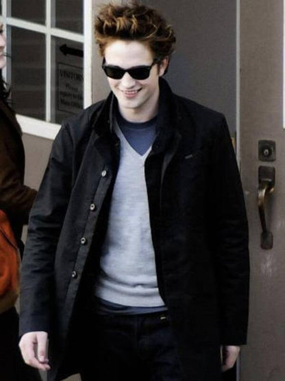 Robert Pattinson Twilight Black Cotton Jacket